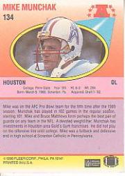 1990 Fleer Football "Main Set" Cards #1 to #200 Rookies and Veterans - Bild 262 von 391