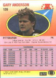 1990 Fleer Football "Main Set" Cards #1 to #200 Rookies and Veterans - Bild 272 von 391