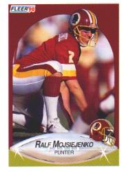1990 Fleer Football "Main Set" Cards #1 to #200 Rookies and Veterans - Bild 318 von 391