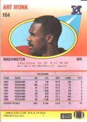 1990 Fleer Football "Main Set" Cards #1 to #200 Rookies and Veterans - Bild 321 von 391