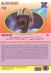 1990 Fleer Football "Main Set" Cards #1 to #200 Rookies and Veterans - Bild 332 von 391