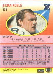 1990 Fleer Football "Main Set" Cards #1 to #200 Rookies and Veterans - Bild 348 von 391