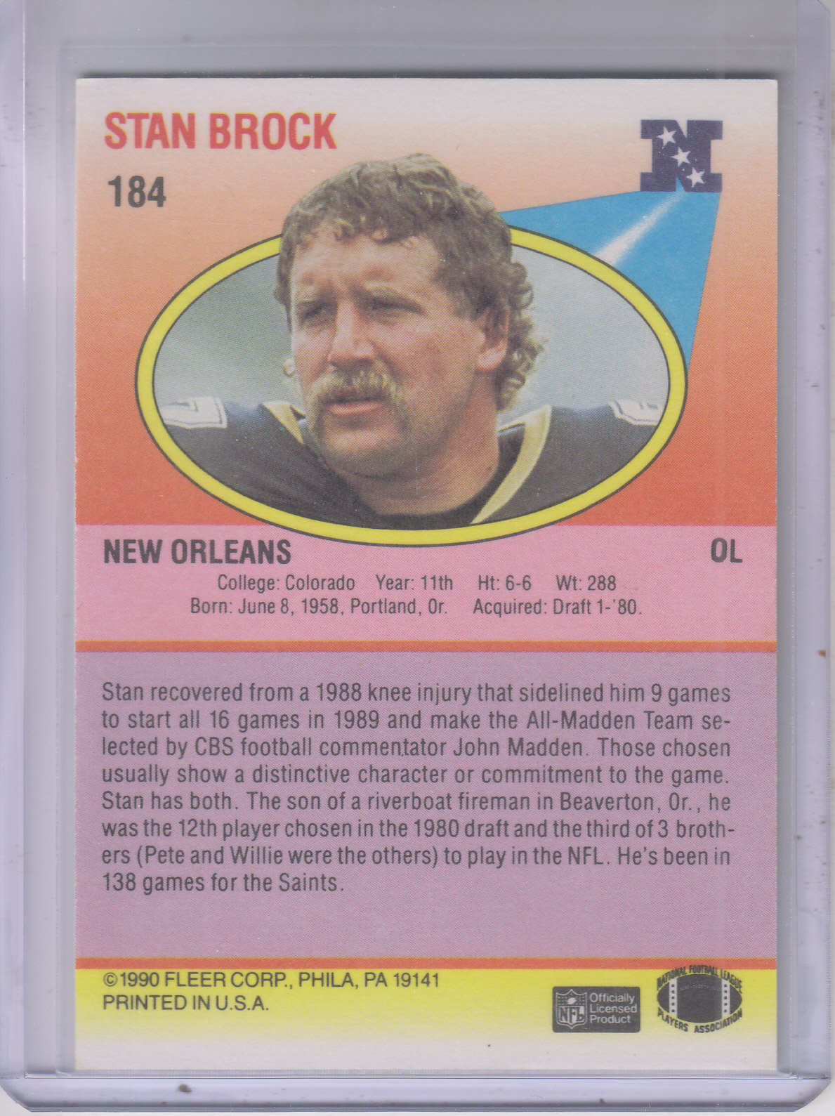 1990 Fleer Football "Main Set" Cards #1 to #200 Rookies and Veterans - Bild 359 von 391