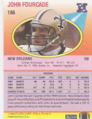 1990 Fleer Football "Main Set" Cards #1 to #200 Rookies and Veterans - Bild 363 von 391