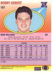1990 Fleer Football "Main Set" Cards #1 to #200 Rookies and Veterans - Bild 365 von 391