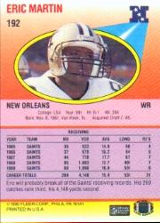 1990 Fleer Football "Main Set" Cards #1 to #200 Rookies and Veterans - Bild 375 von 391