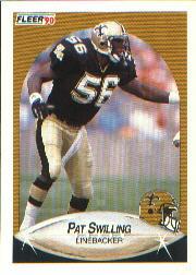 1990 Fleer Football "Main Set" Cards #1 to #200 Rookies and Veterans - Bild 380 von 391