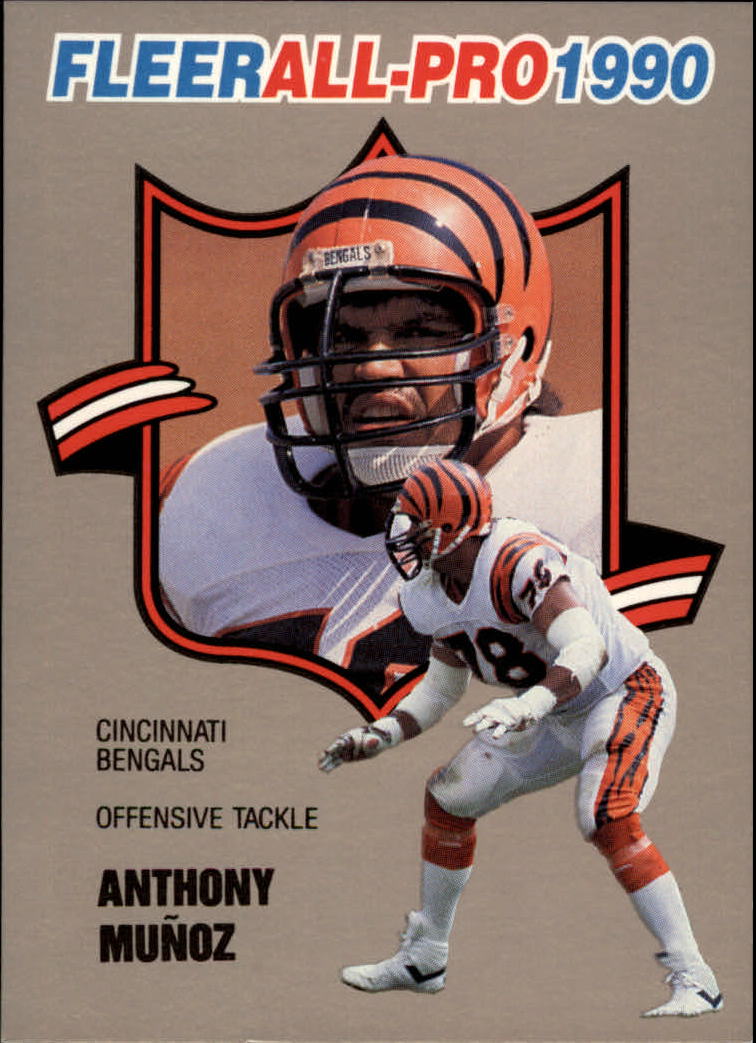 1990 Fleer Football "All-Pros" Insert Cards - Picture 16 of 51