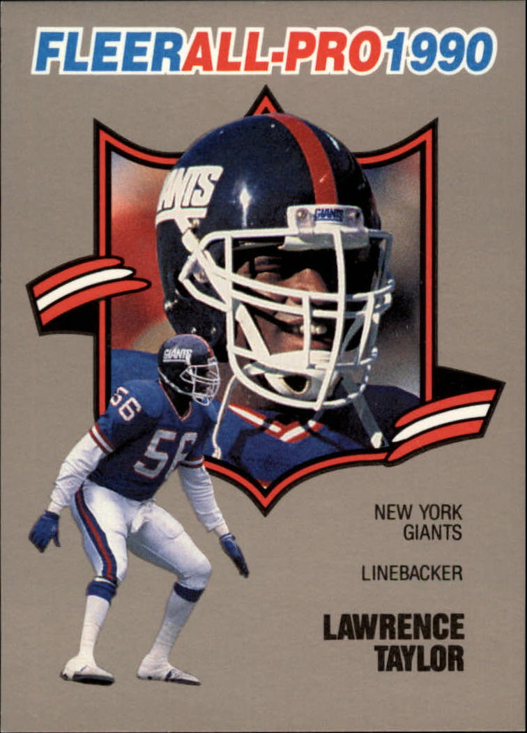 1990 Fleer Football "All-Pros" Insert Cards - Picture 28 of 51