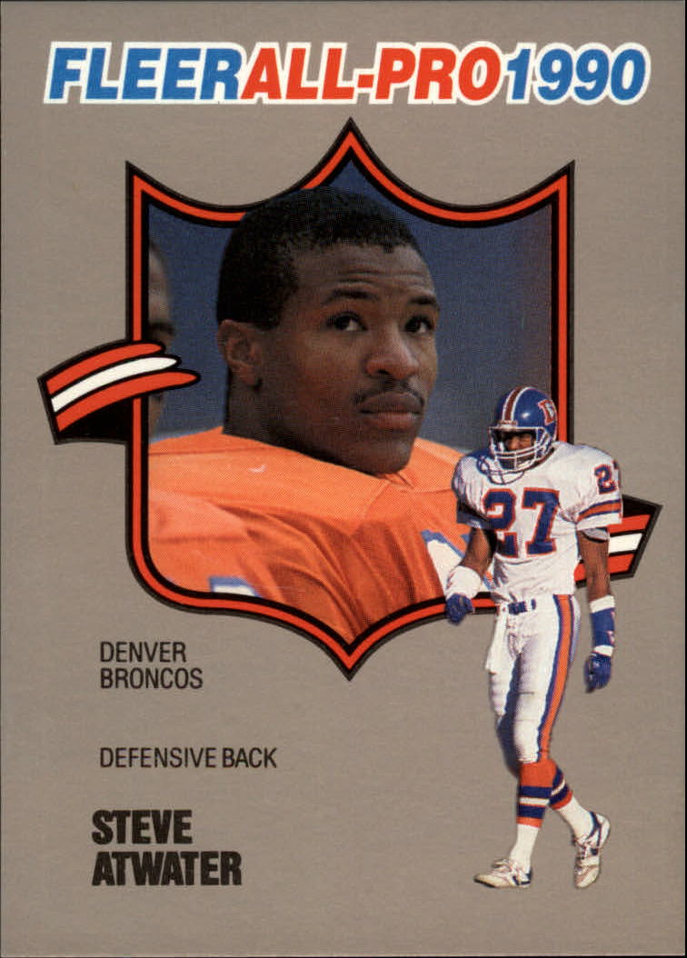 1990 Fleer Football "All-Pros" Insert Cards - Picture 42 of 51