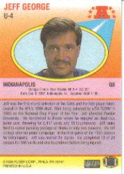 1990 Fleer Update Football "Main Set" Cards #U1 to #U120 Rookies and Veterans - Picture 9 of 221
