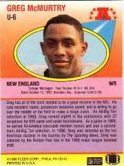 1990 Fleer Update Football "Main Set" Cards #U1 to #U120 Rookies and Veterans - Picture 13 of 221