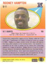 1990 Fleer Update Football "Main Set" Cards #U1 to #U120 Rookies and Veterans - Picture 21 of 221