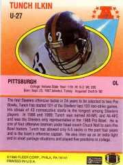1990 Fleer Update Football "Main Set" Cards #U1 to #U120 Rookies and Veterans - Picture 49 of 221