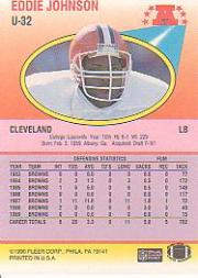 1990 Fleer Update Football "Main Set" Cards #U1 to #U120 Rookies and Veterans - Picture 59 of 221