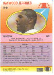 1990 Fleer Update Football "Main Set" Cards #U1 to #U120 Rookies and Veterans - Picture 63 of 221