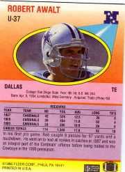 1990 Fleer Update Football "Main Set" Cards #U1 to #U120 Rookies and Veterans - Picture 69 of 221