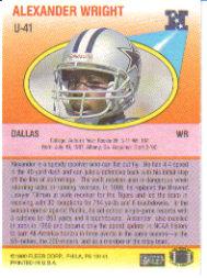 1990 Fleer Update Football "Main Set" Cards #U1 to #U120 Rookies and Veterans - Picture 75 of 221