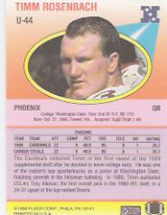 1990 Fleer Update Football "Main Set" Cards #U1 to #U120 Rookies and Veterans - Picture 81 of 221