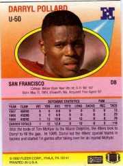 1990 Fleer Update Football "Main Set" Cards #U1 to #U120 Rookies and Veterans - Picture 93 of 221
