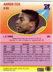 1990 Fleer Update Football "Main Set" Cards #U1 to #U120 Rookies and Veterans - Picture 99 of 221