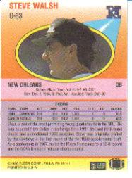 1990 Fleer Update Football "Main Set" Cards #U1 to #U120 Rookies and Veterans - Picture 115 of 221