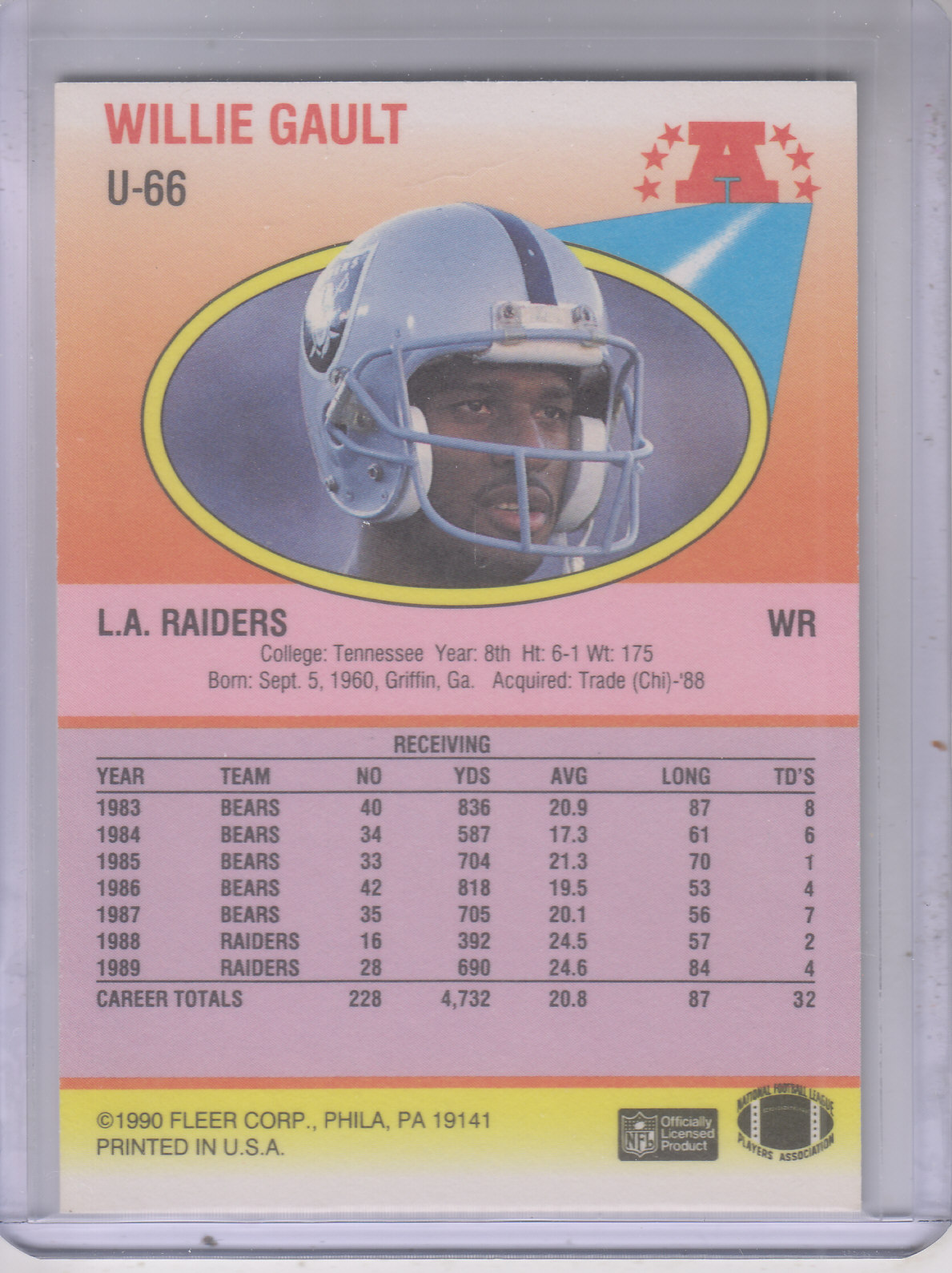1990 Fleer Update Football "Main Set" Cards #U1 to #U120 Rookies and Veterans - Picture 121 of 221