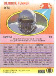 1990 Fleer Update Football "Main Set" Cards #U1 to #U120 Rookies and Veterans - Picture 150 of 221