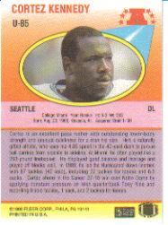 1990 Fleer Update Football "Main Set" Cards #U1 to #U120 Rookies and Veterans - Picture 154 of 221