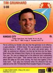 1990 Fleer Update Football "Main Set" Cards #U1 to #U120 Rookies and Veterans - Picture 160 of 221