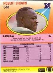 1990 Fleer Update Football "Main Set" Cards #U1 to #U120 Rookies and Veterans - Picture 176 of 221