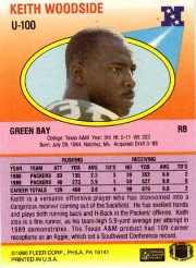1990 Fleer Update Football "Main Set" Cards #U1 to #U120 Rookies and Veterans - Picture 184 of 221