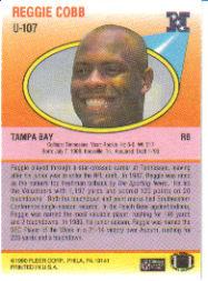 1990 Fleer Update Football "Main Set" Cards #U1 to #U120 Rookies and Veterans - Picture 198 of 221