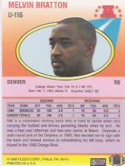 1990 Fleer Update Football "Main Set" Cards #U1 to #U120 Rookies and Veterans - Picture 213 of 221