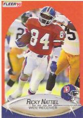 1990 Fleer Update Football "Main Set" Cards #U1 to #U120 Rookies and Veterans - Picture 218 of 221