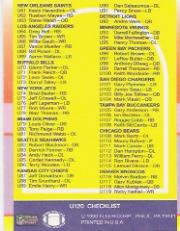 1990 Fleer Update Football "Main Set" Cards #U1 to #U120 Rookies and Veterans - Picture 221 of 221