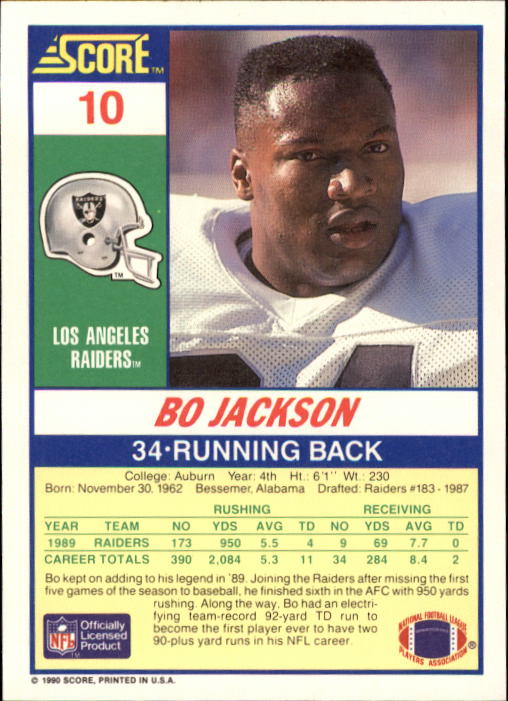 1990 Score Football "Main Set" Cards #1 to #220 Rookies and Veterans - Picture 21 of 441