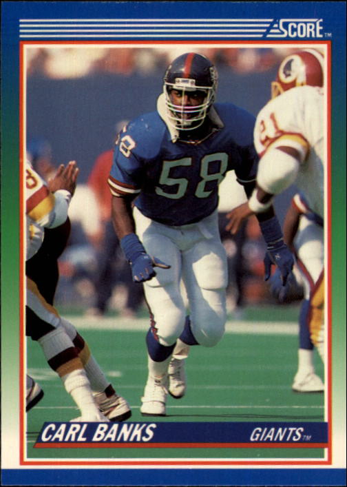 1990 Score Football "Main Set" Cards #1 to #220 Rookies and Veterans - Picture 182 of 441