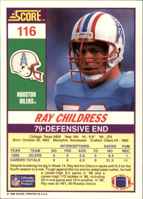 1990 Score Football "Main Set" Cards #1 to #220 Rookies and Veterans - Picture 231 of 441