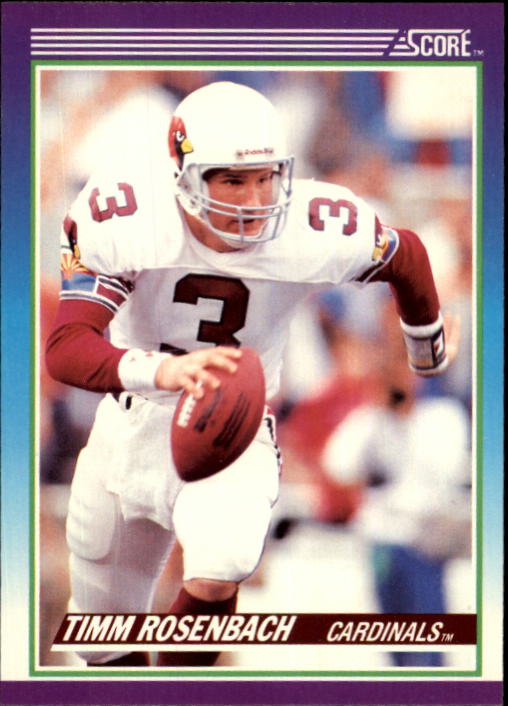 1990 Score Football "Main Set" Cards #1 to #220 Rookies and Veterans - Picture 324 of 441