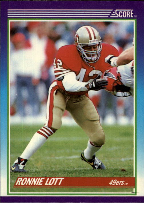 1990 Score Football "Main Set" Cards #1 to #220 Rookies and Veterans - Picture 338 of 441
