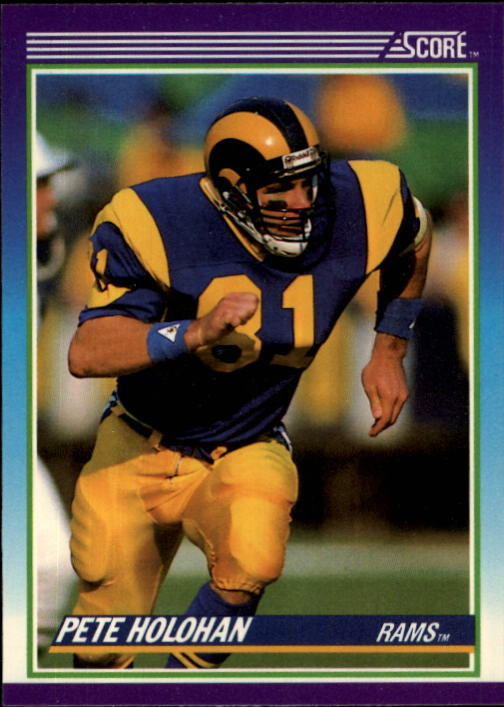 1990 Score Football "Main Set" Cards #1 to #220 Rookies and Veterans - Picture 356 of 441