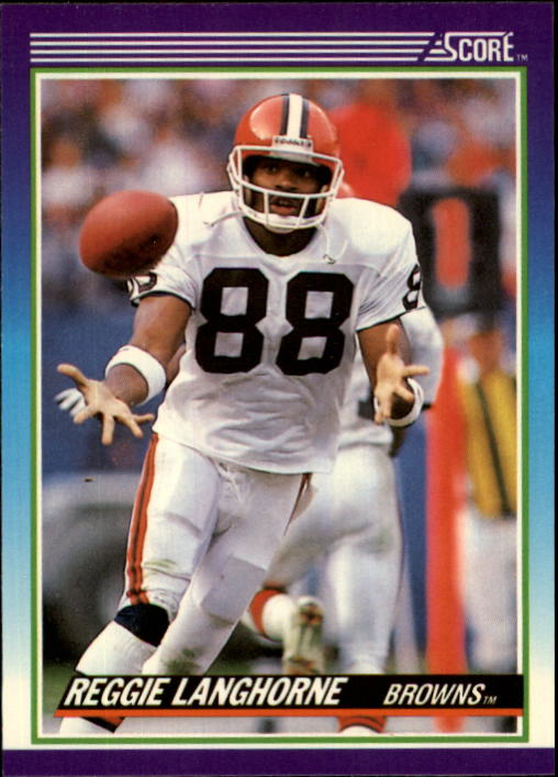 1990 Score Football "Main Set" Cards #1 to #220 Rookies and Veterans - Picture 370 of 441