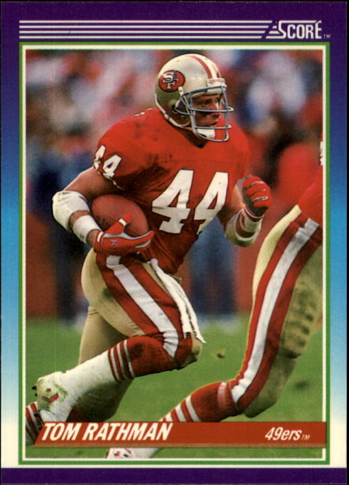 1990 Score Football "Main Set" Cards #1 to #220 Rookies and Veterans - Picture 374 of 441