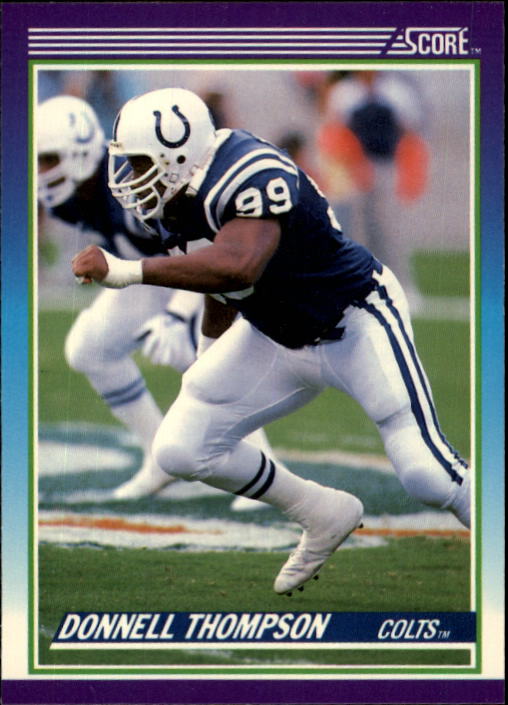 1990 Score Football "Main Set" Cards #1 to #220 Rookies and Veterans - Picture 388 of 441