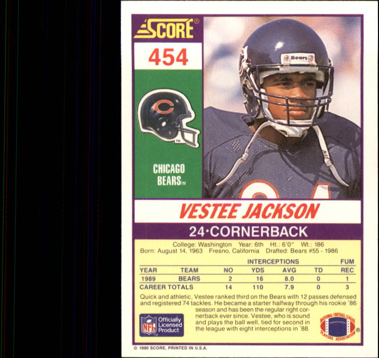 1990 Score Football "Main Set" Cards #441 to #660 Rookies and Veterans - Picture 27 of 427