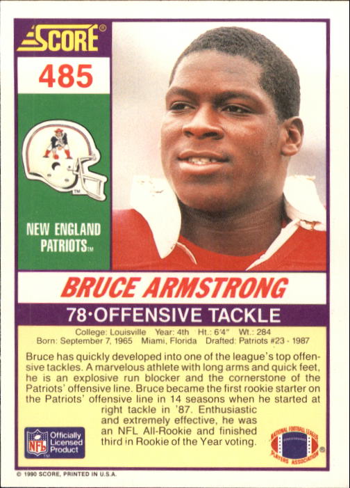 1990 Score Football "Main Set" Cards #441 to #660 Rookies and Veterans - Picture 87 of 427
