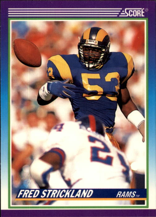 1990 Score Football "Main Set" Cards #441 to #660 Rookies and Veterans - Picture 110 of 427