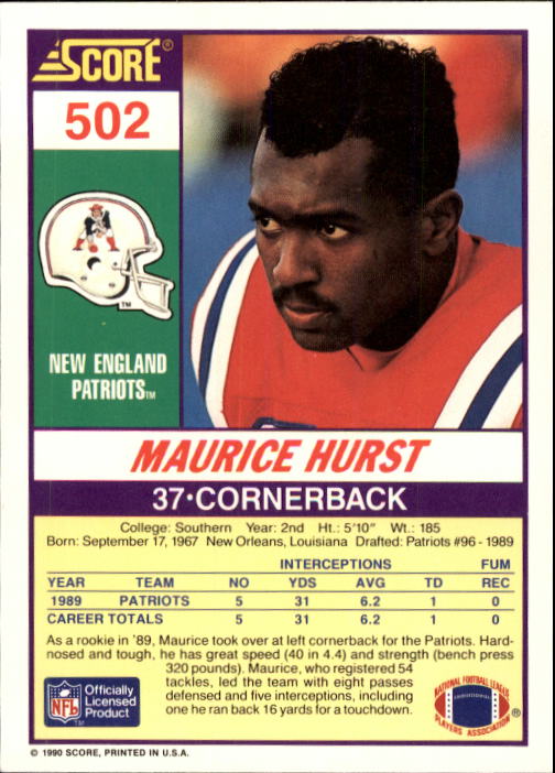 1990 Score Football "Main Set" Cards #441 to #660 Rookies and Veterans - Picture 121 of 427