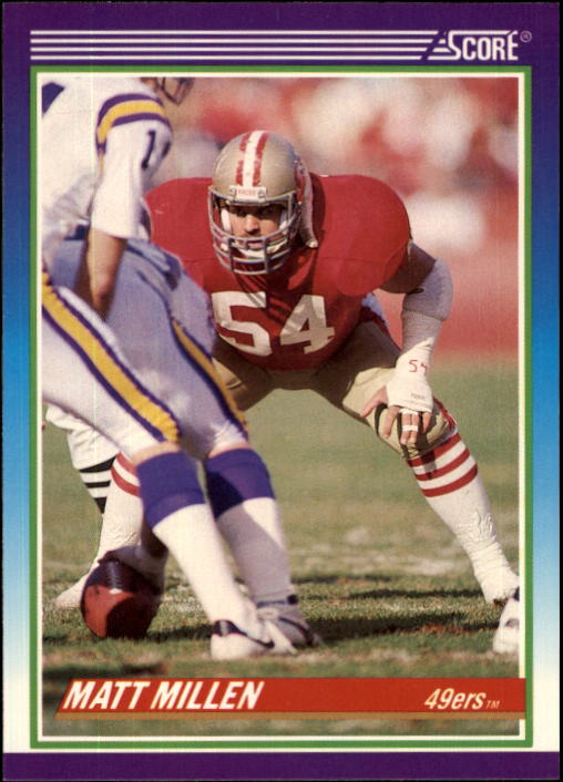1990 Score Football "Main Set" Cards #441 to #660 Rookies and Veterans - Picture 142 of 427